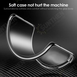 For Xiaomi Mi 11 Lite Case 2 in 1 Plating with Lens Protector Ultra-Thin Anti-Fingerprint Shockproof Transparent Soft TPU Protective Case Non-Original