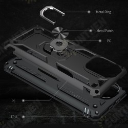 For Xiaomi Mi 11 Lite Case Bumpers Shockproof Magnetic with 360 Rotation Finger Ring Holder Stand PC Protective Case Non-Original For Xiaomi Mi 11 Lite Case Bumpers Shockproof Magnetic with 360 Rotation Finger Ring Holder Stand PC Protective Case Non-Original