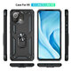 For Xiaomi Mi 11 Lite Case Bumpers Shockproof Magnetic with 360 Rotation Finger Ring Holder Stand PC Protective Case Non-Original For Xiaomi Mi 11 Lite Case Bumpers Shockproof Magnetic with 360 Rotation Finger Ring Holder Stand PC Protective Case Non-Original