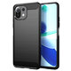 For Xiaomi Mi 11 Lite Case Carbon Fiber Texture Shockproof TPU Protective Case Back Cover Non-Original For Xiaomi Mi 11 Lite Case Carbon Fiber Texture Shockproof TPU Protective Case Back Cover Non-Original