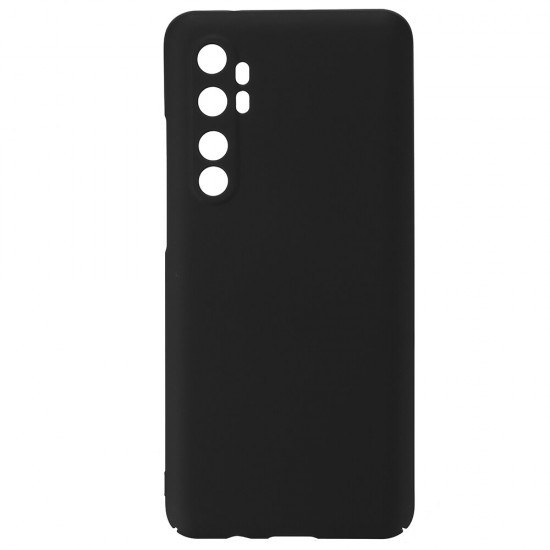 For Xiaomi Mi Note 10 Lite Case Silky Smooth Anti-fingerprint Shockproof Hard PC Protective Case with Lens Protector Non-original