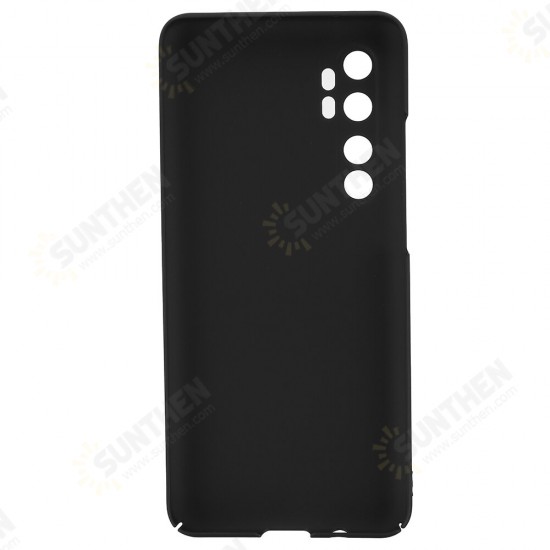 For Xiaomi Mi Note 10 Lite Case Silky Smooth Anti-fingerprint Shockproof Hard PC Protective Case with Lens Protector Non-original For Xiaomi Mi Note 10 Lite Case Silky Smooth Anti-fingerprint Shockproof Hard PC Protective Case with Lens Protector Non-original