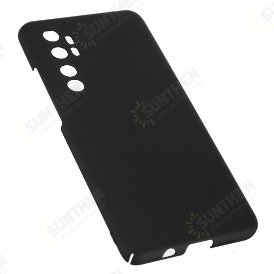 For Xiaomi Mi Note 10 Lite Case Silky Smooth Anti-fingerprint Shockproof Hard PC Protective Case with Lens Protector Non-original For Xiaomi Mi Note 10 Lite Case Silky Smooth Anti-fingerprint Shockproof Hard PC Protective Case with Lens Protector Non-original