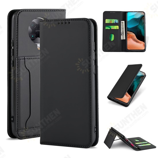 For Xiaomi Poco F2 Pro / Redmi K30 Pro Case Business Flip Magnetic with Multi-Card Slots Wallet Shockproof PU Leather Protective Case Non-Original For Xiaomi Poco F2 Pro / Redmi K30 Pro Case Business Flip Magnetic with Multi-Card Slots Wallet Shockproof PU Leather Protective Case Non-Original