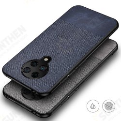 For Xiaomi Poco F2 Pro Case Anti-fingerprint Cotton Cloth PU Leather Protective Case Back Cover Non-original For Xiaomi Poco F2 Pro Case Anti-fingerprint Cotton Cloth PU Leather Protective Case Back Cover Non-original
