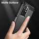 For Xiaomi Redmi 10 Case Carbon Fiber Texture Shockproof TPU Protective Case Back Cover Non-Original