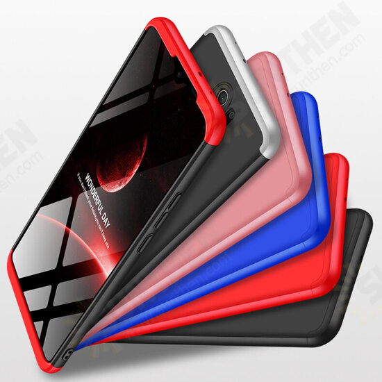 For Xiaomi Redmi 9 Case 3 in 1 Detachable Double Dip with Lens Protect Anti-fingerprint Shockproof PC Protective Case Non-original For Xiaomi Redmi 9 Case 3 in 1 Detachable Double Dip with Lens Protect Anti-fingerprint Shockproof PC Protective Case Non-original
