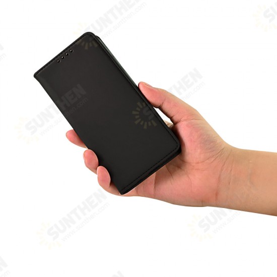 For Xiaomi Redmi 9 Case Business Flip Magnetic with Multi-Card Slots Wallet Shockproof PU Leather Protective Case Non-Original