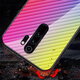 For Xiaomi Redmi 9 Case Carbon Fiber Pattern Gradient Color Tempered Glass Shockproof Scratch Resistant Protective Case Non-original For Xiaomi Redmi 9 Case Carbon Fiber Pattern Gradient Color Tempered Glass Shockproof Scratch Resistant Protective Case Non-original