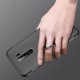 For Xiaomi Redmi 9 Case Frameless Ultra Thin Matte with Finger Ring Hard PC Protective Case Back Cover Non-original