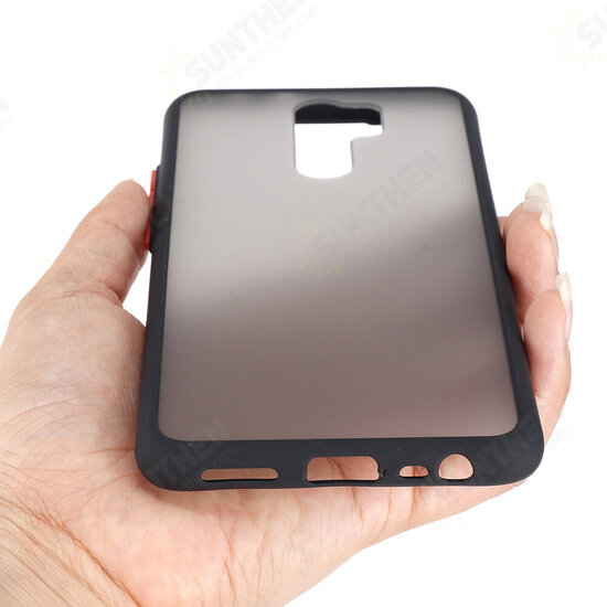 For Xiaomi Redmi 9 Case Matte Translucent Anti-Scratch Anti-Fingerprint Soft TPU + Hard PC Protective Case Non-original For Xiaomi Redmi 9 Case Matte Translucent Anti-Scratch Anti-Fingerprint Soft TPU + Hard PC Protective Case Non-original