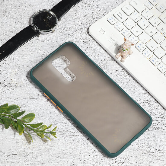 For Xiaomi Redmi 9 Case Matte Translucent Anti-Scratch Anti-Fingerprint Soft TPU + Hard PC Protective Case Non-original For Xiaomi Redmi 9 Case Matte Translucent Anti-Scratch Anti-Fingerprint Soft TPU + Hard PC Protective Case Non-original