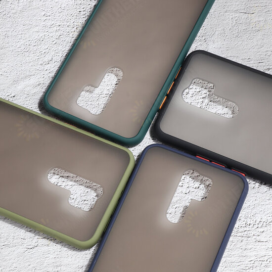 For Xiaomi Redmi 9 Case Matte Translucent Anti-Scratch Anti-Fingerprint Soft TPU + Hard PC Protective Case Non-original For Xiaomi Redmi 9 Case Matte Translucent Anti-Scratch Anti-Fingerprint Soft TPU + Hard PC Protective Case Non-original