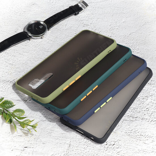 For Xiaomi Redmi 9 Case Matte Translucent Anti-Scratch Anti-Fingerprint Soft TPU + Hard PC Protective Case Non-original For Xiaomi Redmi 9 Case Matte Translucent Anti-Scratch Anti-Fingerprint Soft TPU + Hard PC Protective Case Non-original