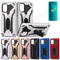 For Xiaomi Redmi 9A Case Shockproof Anti-Fingerprint with Ring Bracket Stand PC + TPU Protective Case Non-original For Xiaomi Redmi 9A Case Shockproof Anti-Fingerprint with Ring Bracket Stand PC + TPU Protective Case Non-original