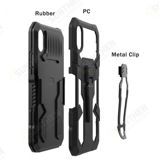 For Xiaomi Redmi 9A Case Dual-Layer Rugged Magnetic with Belt Clip Stand Non-Slip Anti-Fingerprint Shockproof Protective Case Non-Original For Xiaomi Redmi 9A Case Dual-Layer Rugged Magnetic with Belt Clip Stand Non-Slip Anti-Fingerprint Shockproof Protective Case Non-Original