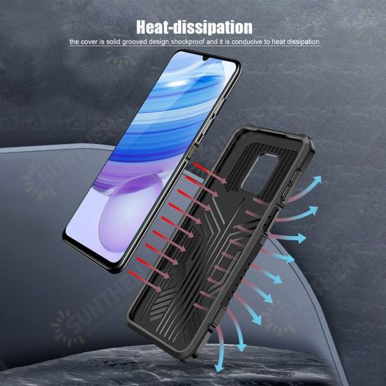 For Xiaomi Redmi 9A Case Dual-Layer Rugged Magnetic with Belt Clip Stand Non-Slip Anti-Fingerprint Shockproof Protective Case Non-Original For Xiaomi Redmi 9A Case Dual-Layer Rugged Magnetic with Belt Clip Stand Non-Slip Anti-Fingerprint Shockproof Protective Case Non-Original