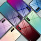 For Xiaomi Redmi 9A Case Gradient Color Tempered Glass Shockproof Scratch Resistant Protective Case Non-original
