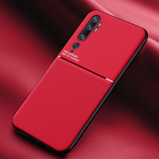 For Xiaomi Redmi 9A Case Magnetic Texture Non-slip Leather TPU Shockproof Protective Case| Non-original