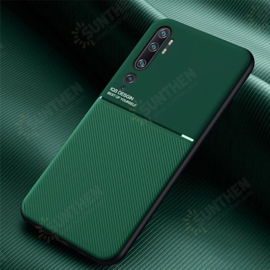 For Xiaomi Redmi 9A Case Magnetic Texture Non-slip Leather TPU Shockproof Protective Case| Non-original