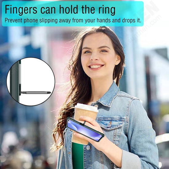For Xiaomi Redmi K30 Case Carbon Fiber Pattern Shockproof Anti-fingerprint with 360° Rotation Magnetic Ring Bracket PC Protective Case Non-original For Xiaomi Redmi K30 Case Carbon Fiber Pattern Shockproof Anti-fingerprint with 360° Rotation Magnetic Ring Bracket PC Protective Case Non-original