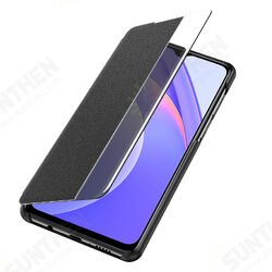 For Xiaomi Redmi Note 10 / Redmi Note 10S Case Magnetic Foldable Flip Smart Sleep Window View Stand PU Leather Protective Case Non-Original For Xiaomi Redmi Note 10 / Redmi Note 10S Case Magnetic Foldable Flip Smart Sleep Window View Stand PU Leather Protective Case Non-Original