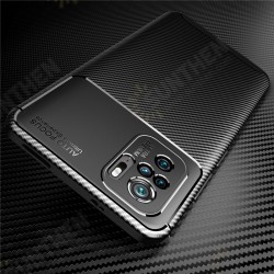 For Xiaomi Redmi Note 10 / Redmi Note 10S Case Luxury Carbon Fiber Pattern with Lens Protector Shockproof Silicone Protective Case Non-Original For Xiaomi Redmi Note 10 / Redmi Note 10S Case Luxury Carbon Fiber Pattern with Lens Protector Shockproof Silicone Protective Case Non-Original