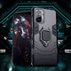 For Xiaomi Redmi Note 10 / Xiaomi Redmi Note 10S Case Shockproof Magnetic with 360 Rotation Finger Ring Holder Stand PC Protective Case Non-Original