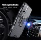 For Xiaomi Redmi Note 10 / Xiaomi Redmi Note 10S Case Shockproof Magnetic with 360 Rotation Finger Ring Holder Stand PC Protective Case Non-Original