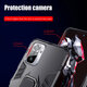 For Xiaomi Redmi Note 10 / Xiaomi Redmi Note 10S Case Shockproof Magnetic with 360 Rotation Finger Ring Holder Stand PC Protective Case Non-Original