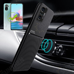 For Xiaomi Redmi Note 10 / Xiaomi Redmi Note 10S Case Magnetic Leather Texture Non-Slip TPU Shockproof Protective Case Back Cover Non-Original For Xiaomi Redmi Note 10 / Xiaomi Redmi Note 10S Case Magnetic Leather Texture Non-Slip TPU Shockproof Protective Case Back Cover Non-Original