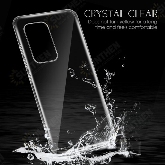 For Xiaomi Redmi Note 10 Pro / Redmi Note 10 Pro Max Case Crystal Clear Transparent Ultra-Thin Non-Yellow Soft TPU Protective Case Non-Original