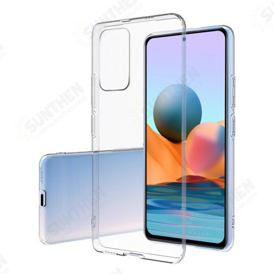 For Xiaomi Redmi Note 10 Pro / Redmi Note 10 Pro Max Case Crystal Clear Transparent Ultra-Thin Non-Yellow Soft TPU Protective Case Non-Original