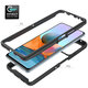 For Xiaomi Redmi Note 10 Pro/ Redmi Note 10 Pro Max Case 2-IN-1 Shockproof Anti-Fingerprint Transparent Acrylic TPU + PC Full Cover Protective Case Non-Original