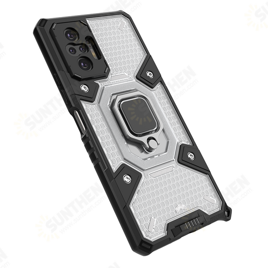 For Xiaomi Redmi Note 10 Pro/ Redmi Note 10 Pro Max Case 360° Rotating Magnetic Ring Holder Shockproof Protective Case Non-Original