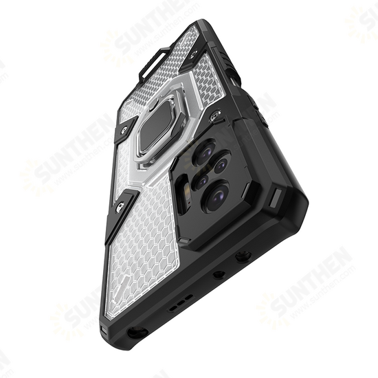 For Xiaomi Redmi Note 10 Pro/ Redmi Note 10 Pro Max Case 360° Rotating Magnetic Ring Holder Shockproof Protective Case Non-Original