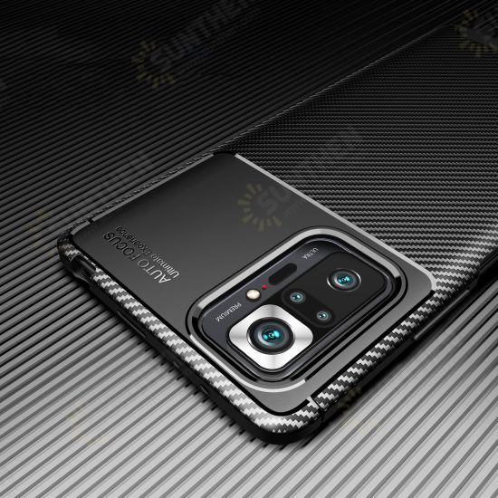 For Xiaomi Redmi Note 10 Pro/ Redmi Note 10 Pro Max Case Luxury Carbon Fiber Pattern Shockproof Silicone Protective Case Non-Original For Xiaomi Redmi Note 10 Pro/ Redmi Note 10 Pro Max Case Luxury Carbon Fiber Pattern Shockproof Silicone Protective Case Non-Original