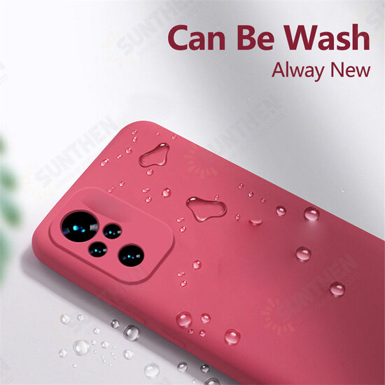 For Xiaomi Redmi Note 10 Pro/ Redmi Note 10 Pro Max Case Smooth Shockproof with Lens Protector Soft Liquid Silicone Rubber Protective Case Non-Original