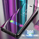 For Xiaomi Redmi Note 10 /Redmi Note 10S Case Foldable Flip Plating Mirror Window View Shockproof Full Cover Protective Case