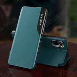 For Xiaomi Redmi Note 10 /Redmi Note 10S Case Magnetic Flip Smart Sleep Window View Shockproof PU Leather Full Cover Protective Case Non-Original For Xiaomi Redmi Note 10 /Redmi Note 10S Case Magnetic Flip Smart Sleep Window View Shockproof PU Leather Full Cover Protective Case Non-Original