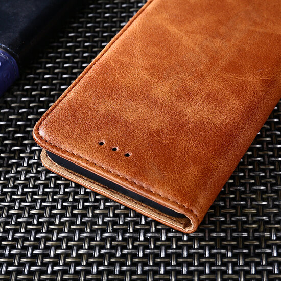 For Xiaomi Redmi Note 10/ Redmi Note 10S Case Retro Flip with Multi-Card Slot PU Leather Shockproof Full Body Protective Case Non-Original