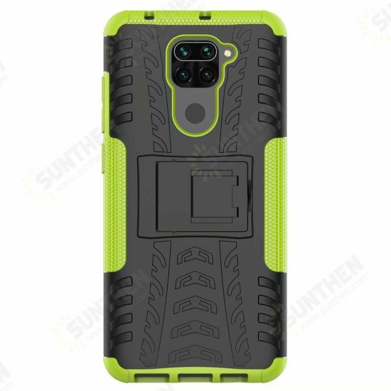For Xiaomi Redmi Note 9 / Redmi 10X 4G Case Shockproof Non-slip with Bracket Stand Protective Case Non-original