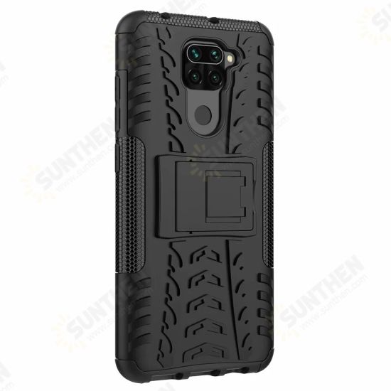 For Xiaomi Redmi Note 9 / Redmi 10X 4G Case Shockproof Non-slip with Bracket Stand Protective Case Non-original