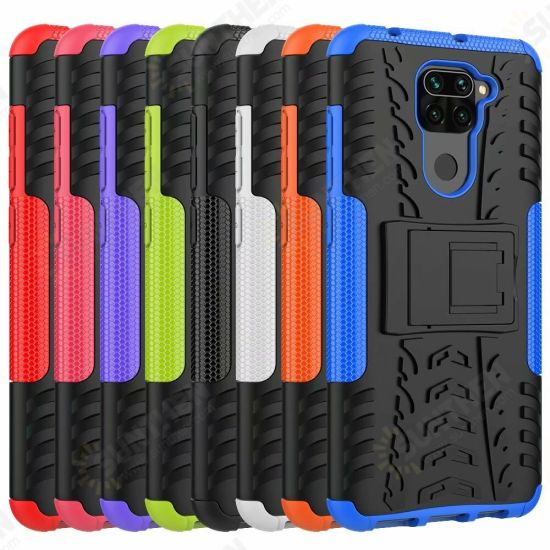 For Xiaomi Redmi Note 9 / Redmi 10X 4G Case Shockproof Non-slip with Bracket Stand Protective Case Non-original