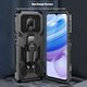 For Xiaomi Redmi Note 9 / Redmi 10X 4G Case Dual-Layer Rugged Magnetic with Belt Clip Stand Non-Slip Anti-Fingerprint Shockproof Protective Case Non-Original