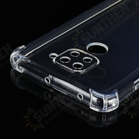 For Xiaomi Redmi Note 9 Case Air Bag Shockproof Lens Protect Transparent Non-yellow Soft TPU Protective Case Non-original For Xiaomi Redmi Note 9 Case Air Bag Shockproof Lens Protect Transparent Non-yellow Soft TPU Protective Case Non-original