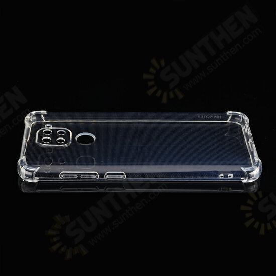 For Xiaomi Redmi Note 9 Case Air Bag Shockproof Lens Protect Transparent Non-yellow Soft TPU Protective Case Non-original For Xiaomi Redmi Note 9 Case Air Bag Shockproof Lens Protect Transparent Non-yellow Soft TPU Protective Case Non-original