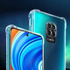 For Xiaomi Redmi Note 9 Case Air Bag Shockproof Lens Protect Transparent Non-yellow Soft TPU Protective Case Non-original