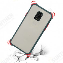 Case Airbag Shockproof Anti-fingerprint Matte Translucent Hard PC&Soft Silicone Edge Protective Case