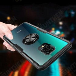Case Carbon Fiber Pattern 360° Rotation Adjustable Magnetic Ring Holder Shockproof Transparent Protective Case Case Carbon Fiber Pattern 360° Rotation Adjustable Magnetic Ring Holder Shockproof Transparent Protective Case